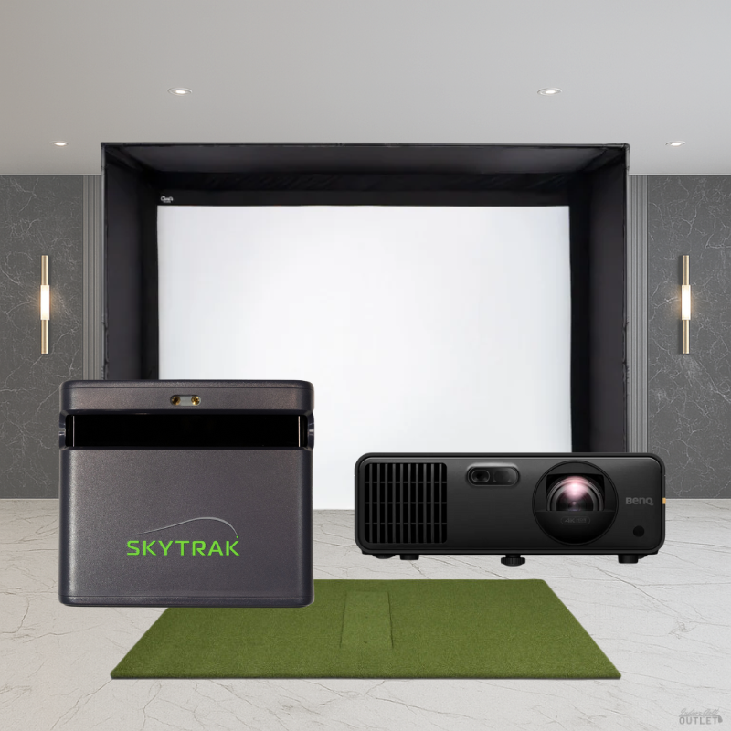 SkyTrak ST MAX DIY Golf Simulator Package.