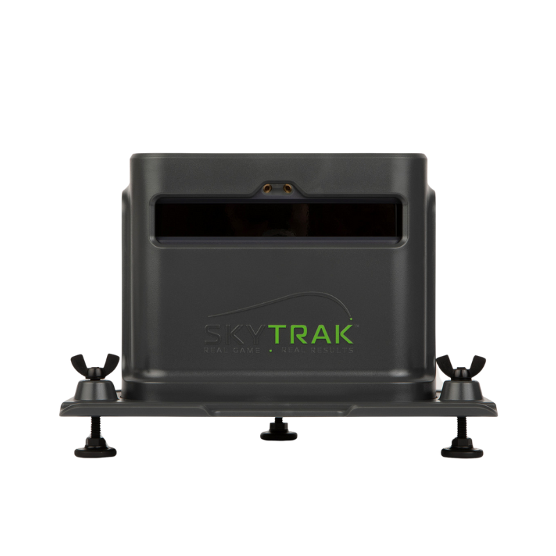 SkyTrak ST MAX Launch Monitor case front view.