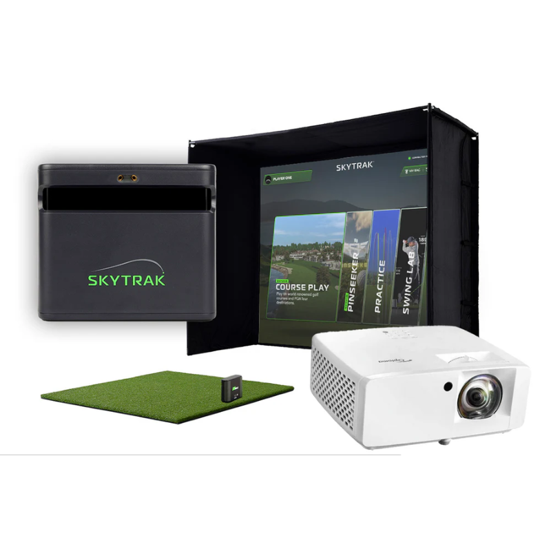 SkyTrak ST Max Golf Simulator Studio Package Standard Package.