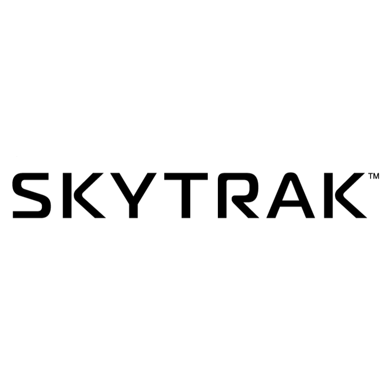 SkyTrak black logo.