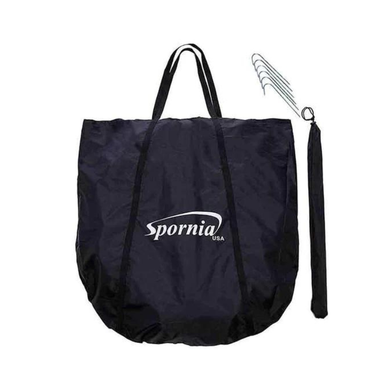 Spornia SPG-7 Golf Practice Net and carrying case.