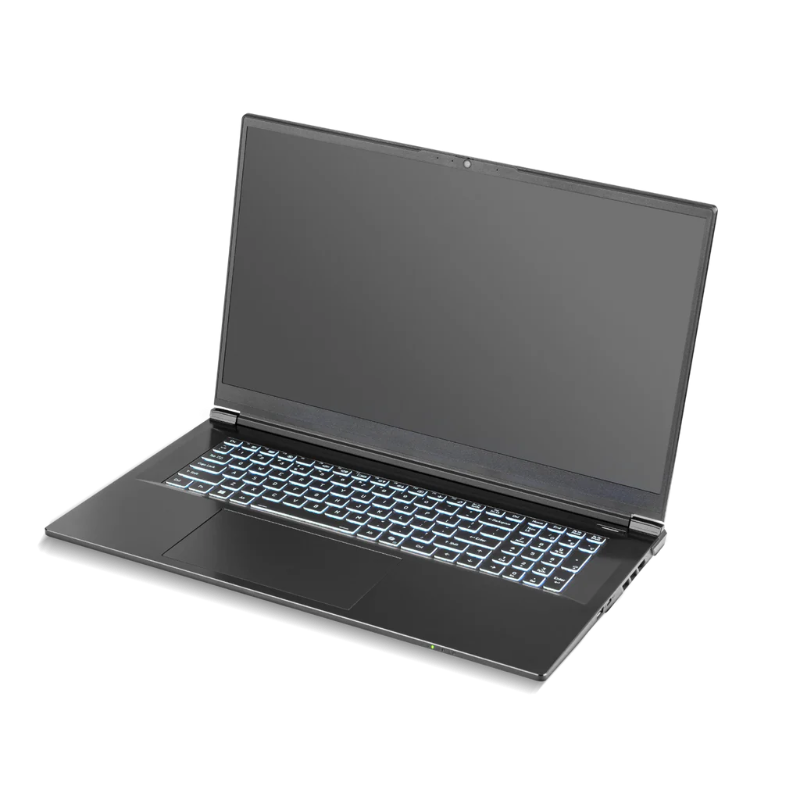 SurfThing M3H Golf Simulator Laptop left angled view.