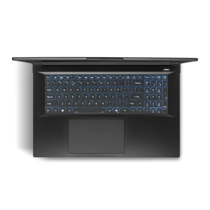 SurfThing M3H Golf Simulator Laptop top view.