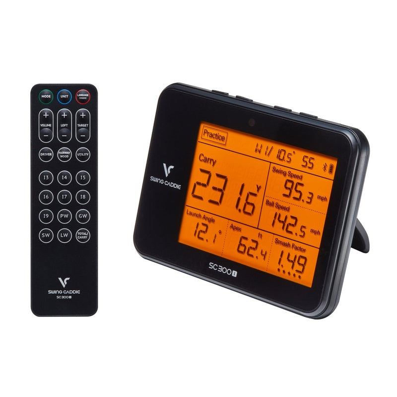 Swing Caddie SC300i Launch Monitor with remote.