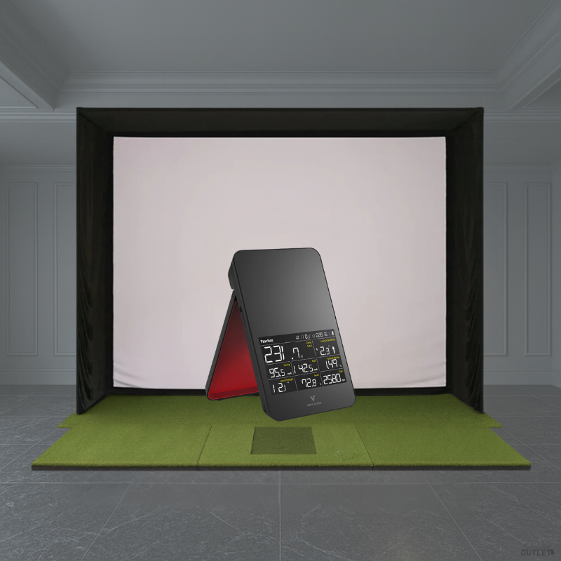 Swing Caddie SC4 PRO SIG Golf Simulator Package.