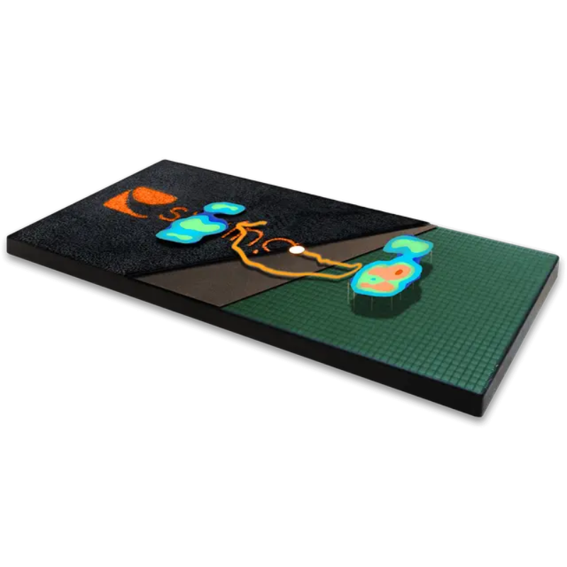 Swing Catalyst Balance Plate angled view in use.