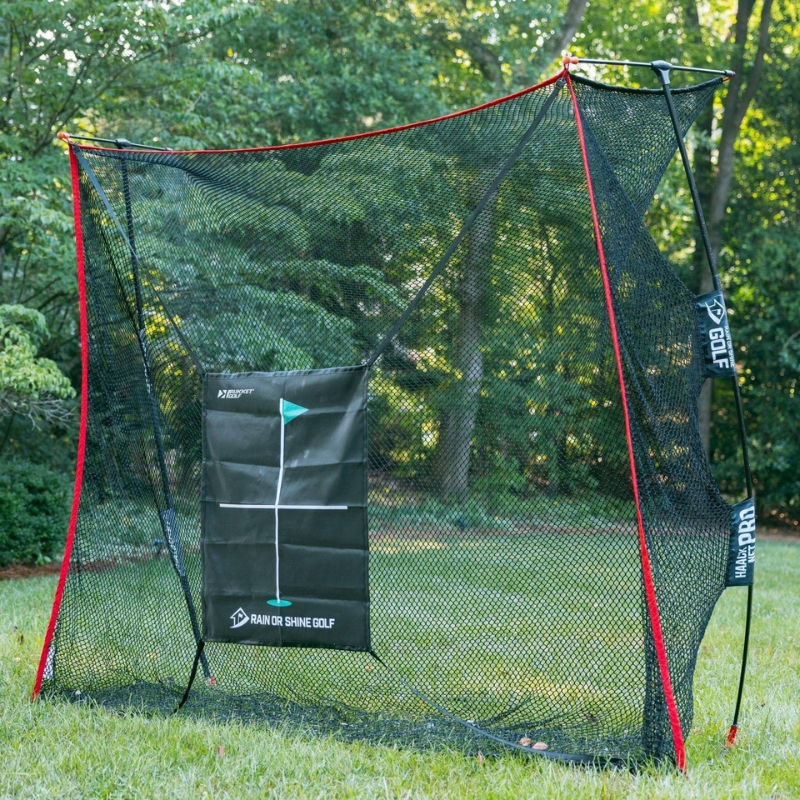 SwingNet Lite Golf Net side view.