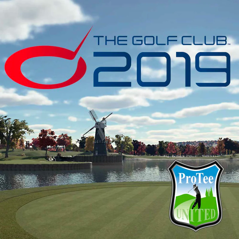 The Golf Club 2019 Simulator Software cover view.