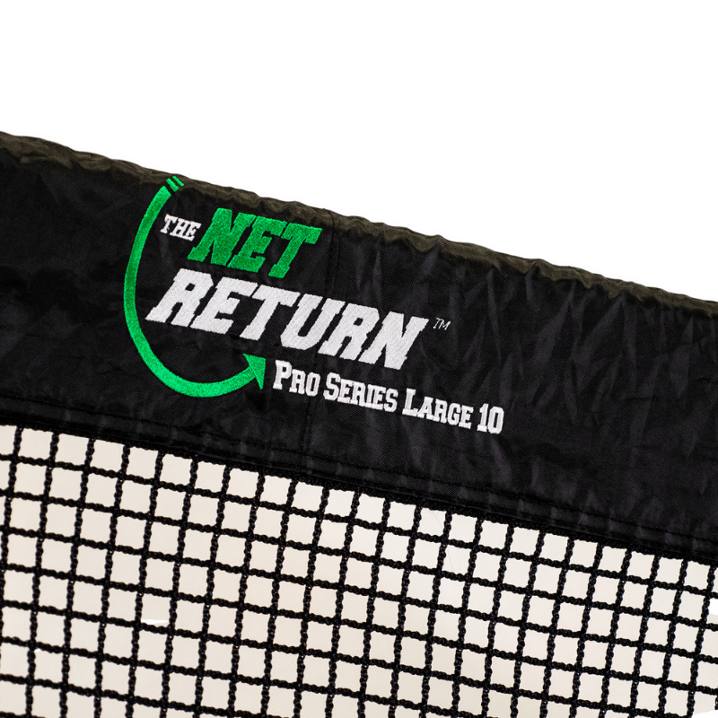 The Net Return Pro Series V2 Large 10 embroidery.