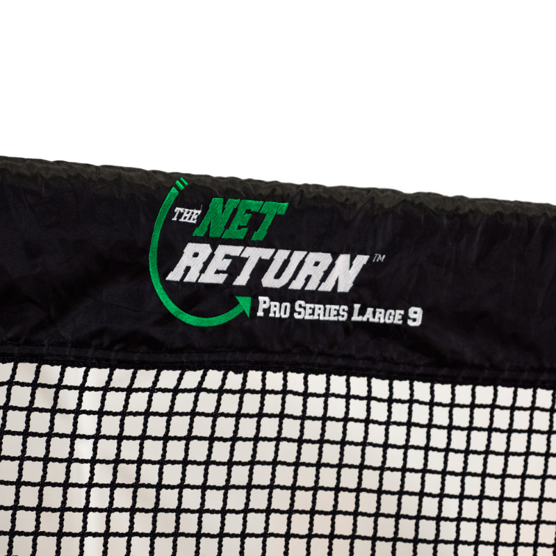 The Net Return Pro Series V2 Large 9 embroidery.