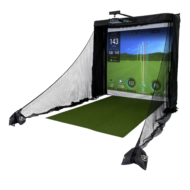 The Net Return Simulator Series 8 with projector and mount.