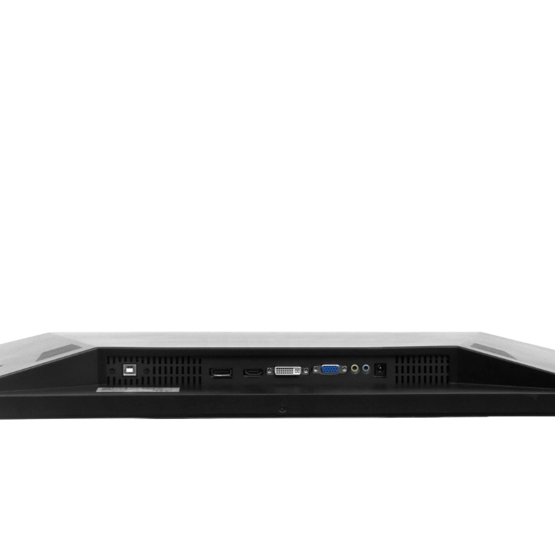 Touch Screen Guru 27" FHD 24/7 Touch Screen Monitor bottom view ports and connectivity.