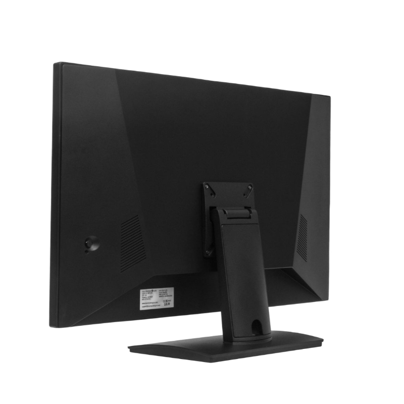 Touch Screen Guru 27" FHD 24/7 Touch Screen Monitor left rear angle view.