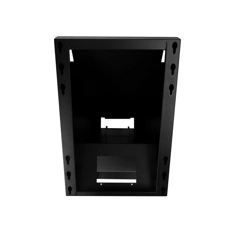 Touch Screen Guru Floor Standing Digital Signage Kiosk Stand top view of VESA mounting tray.