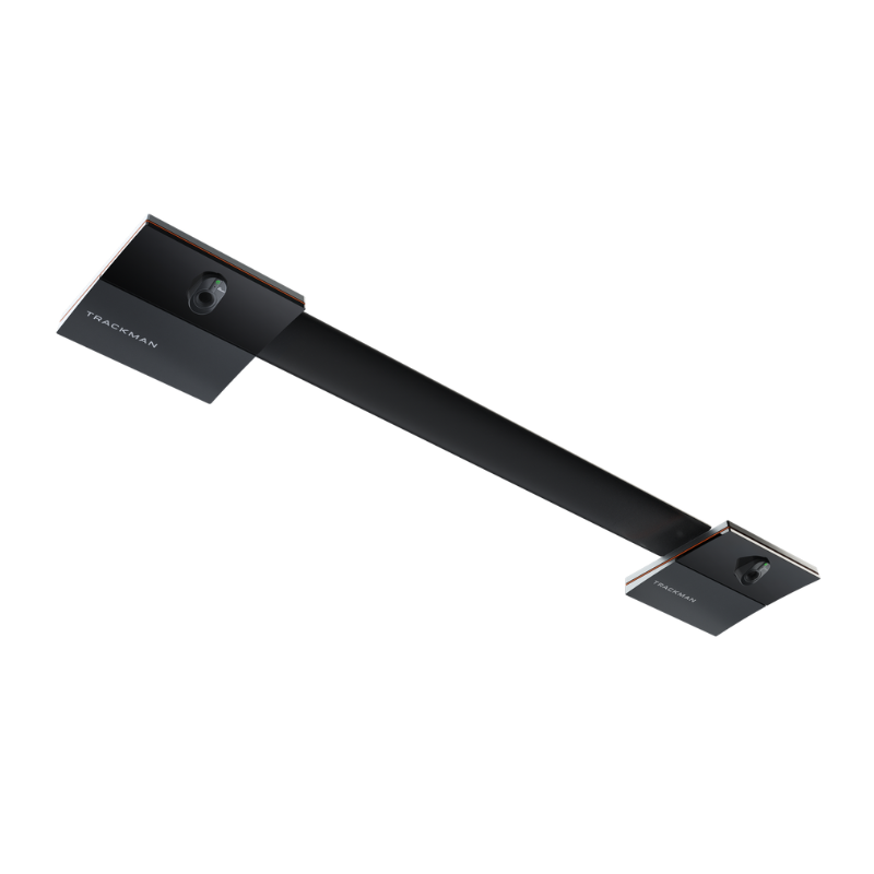 Trackman iO Launch Monitor DUO white background.