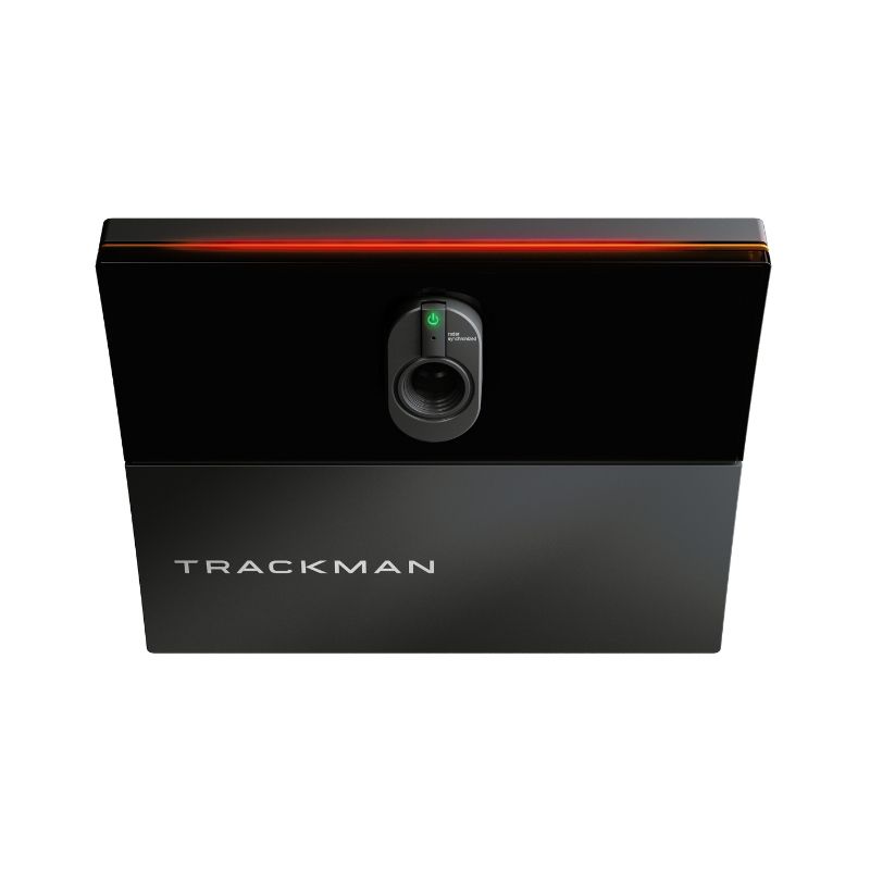 Trackman iO Launch Monitor front view.