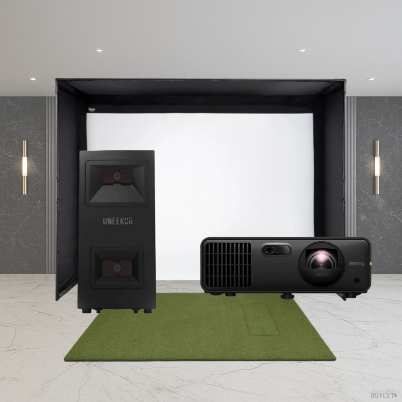 Uneekor EYE MINI LITE DIY Golf Simulator Package.