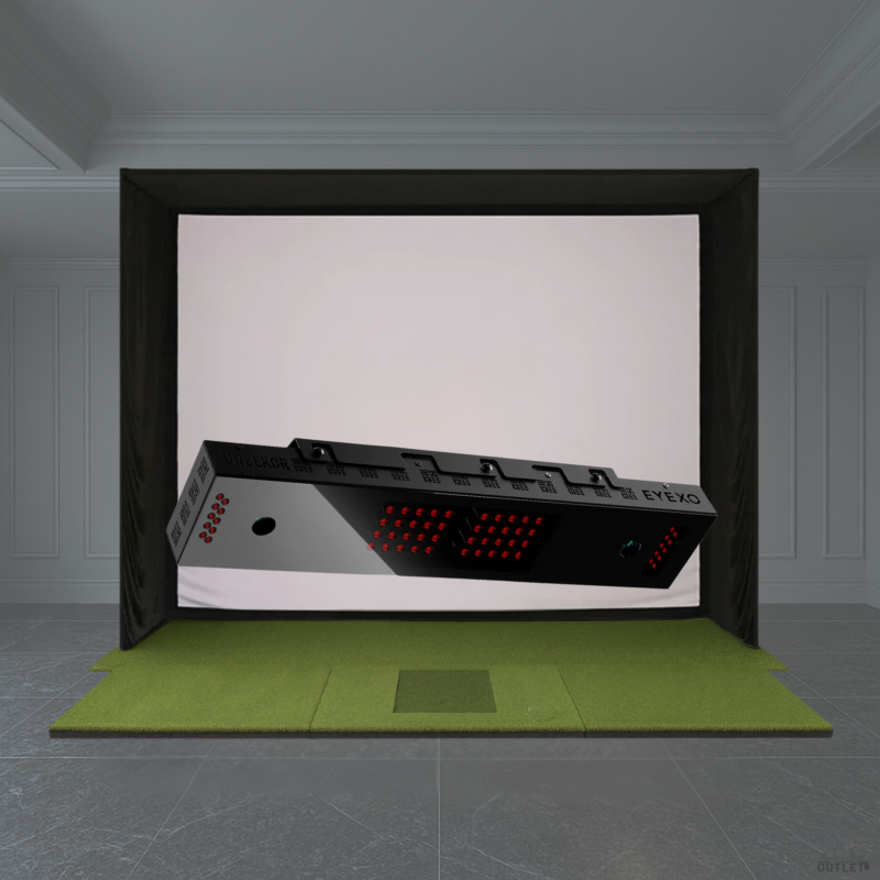 Uneekor EYE XO SIG Golf Simulator Package.