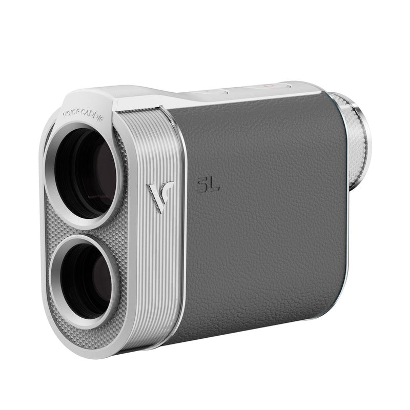 Voice Caddie SL3 Hybrid GPS Laser Rangefinder front view.