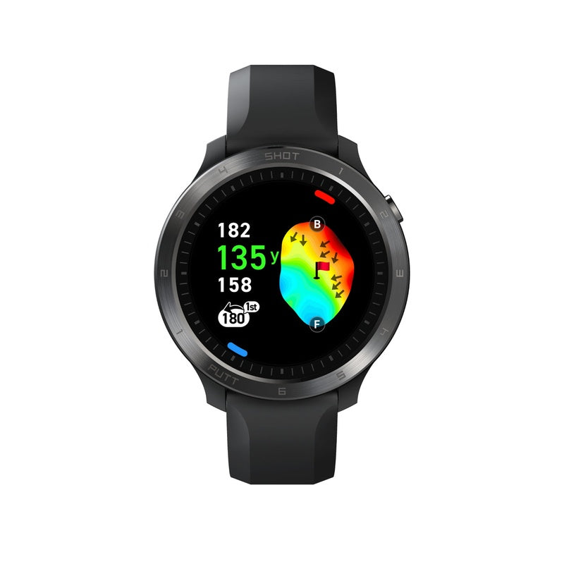 Voice Caddie T11 Pro Golf GPS Watch front view.