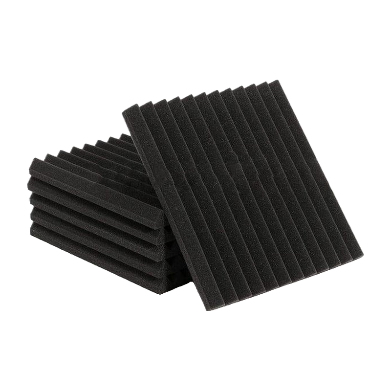Acoustic Foam Panels Standard Black for golf simulator.