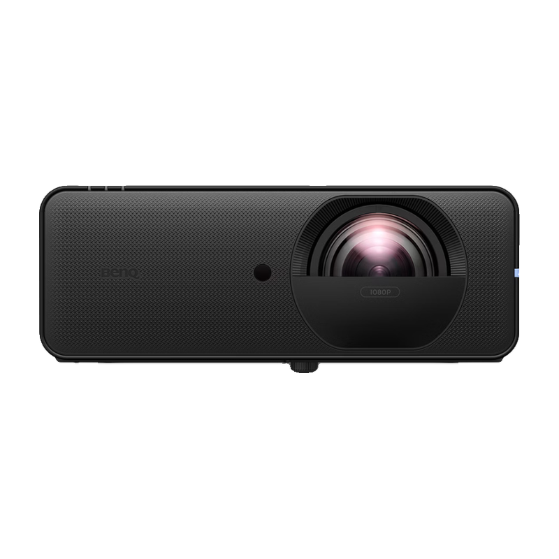 BenQ LH860ST 5000-Lumen 1080P Ultra Short Throw Laser Golf Simulator Projector front view.