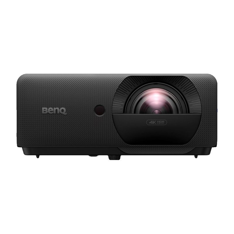 BenQ LK830ST 4000-Lumen 4K Ultra Short Throw Laser Golf Simulator Projector front view.