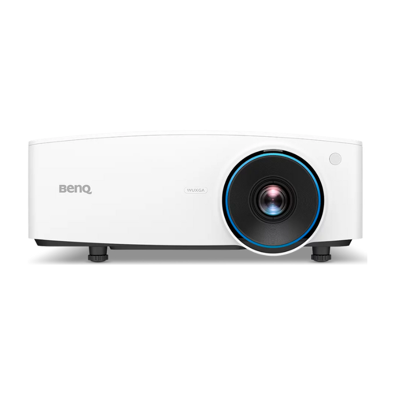 BenQ LU935 6000 Lumens Normal Throw Laser Golf Simulator Projector front angle.
