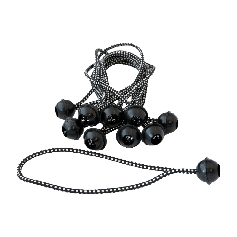 Carl's Place 9-Inch Black Ball Bungees