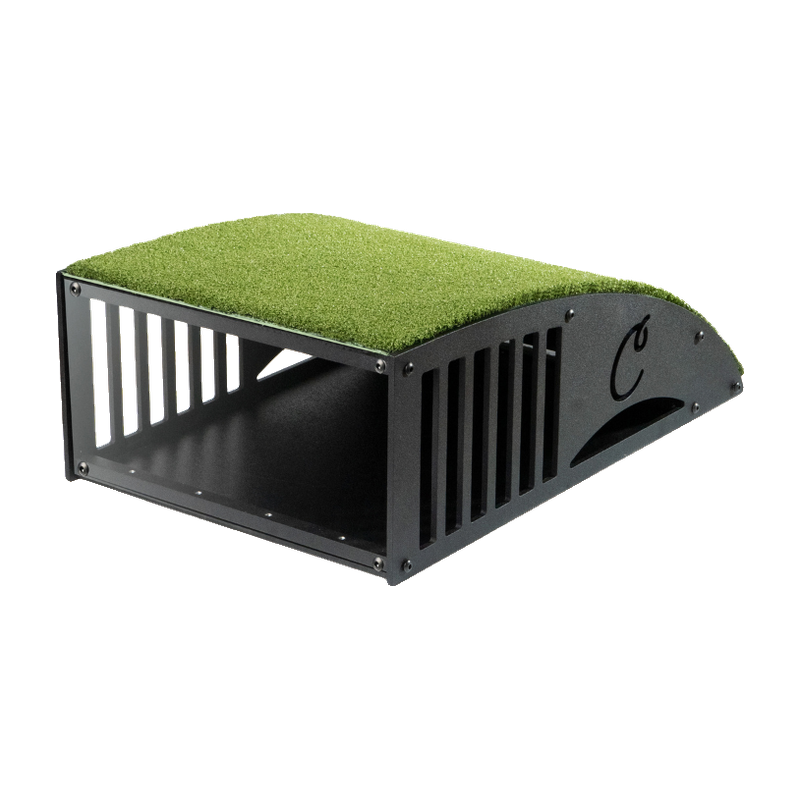 Carl's Place Floor Mounted Projector Enclosure front angle view.