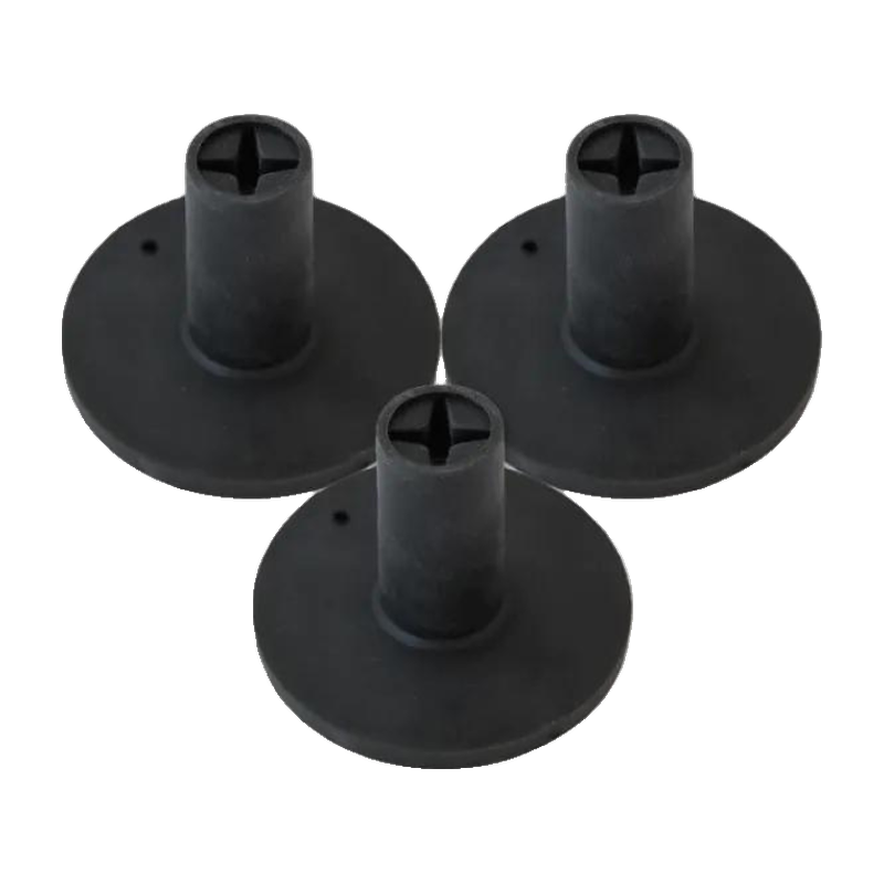 Carl's Place Rubber Tee Holder trio.