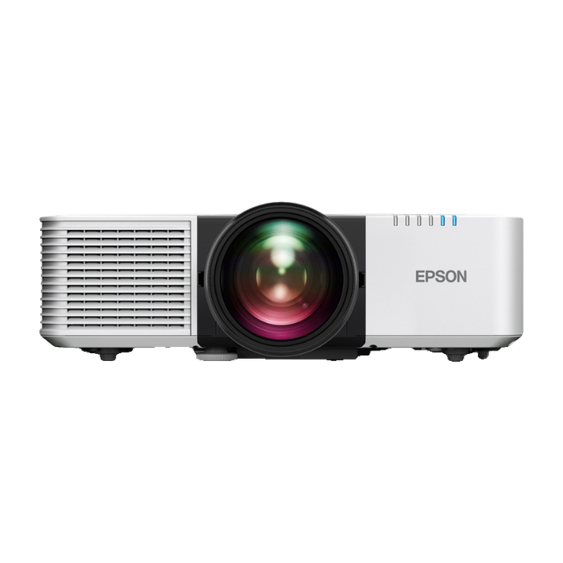 Epson L690SE PowerLite 6000 Lumen WUXGA Short Throw 3LCD Laser Projector with 4k Enhancement front view.