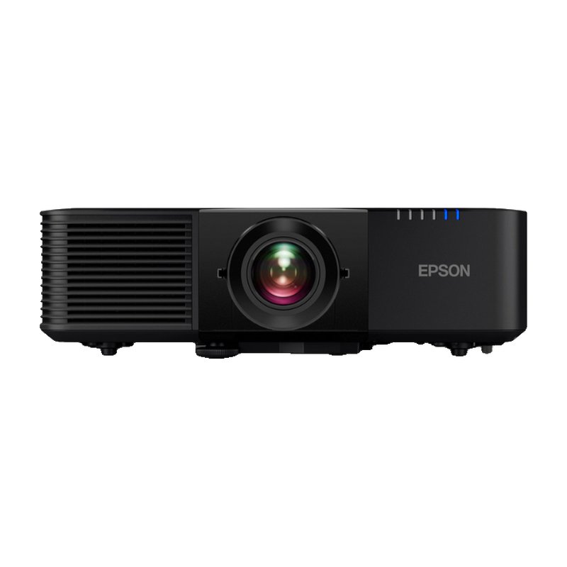 Epson L895E PowerLite 8000 Lumen WUXGA Normal Throw 3LCD Laser Projector with 4K Enhancement front view.