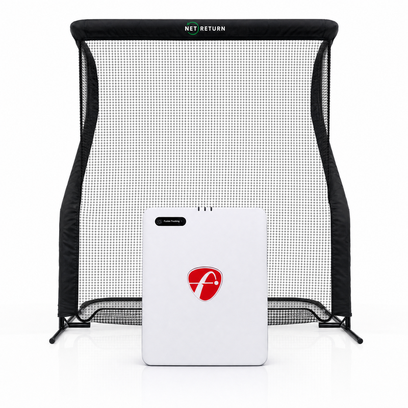 FlightScope Mevo Gen2 launch monitor with Net Return golf net golf simulator package