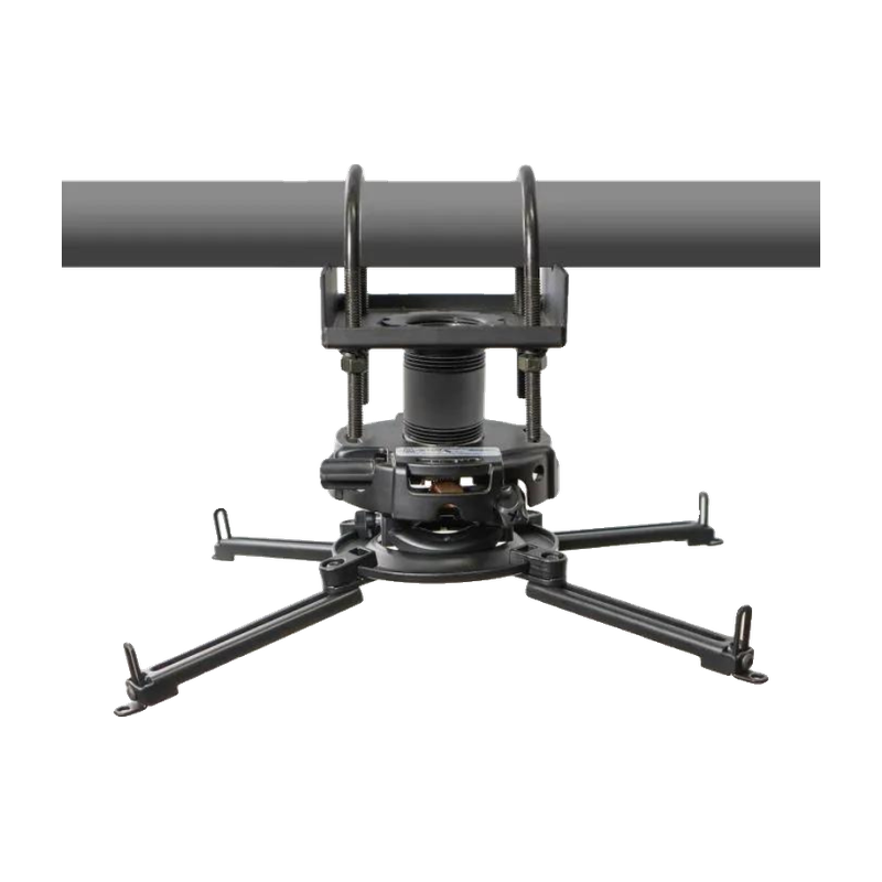 Frame-Mount Projector Mounting Kit with simulator enclosure bar.
