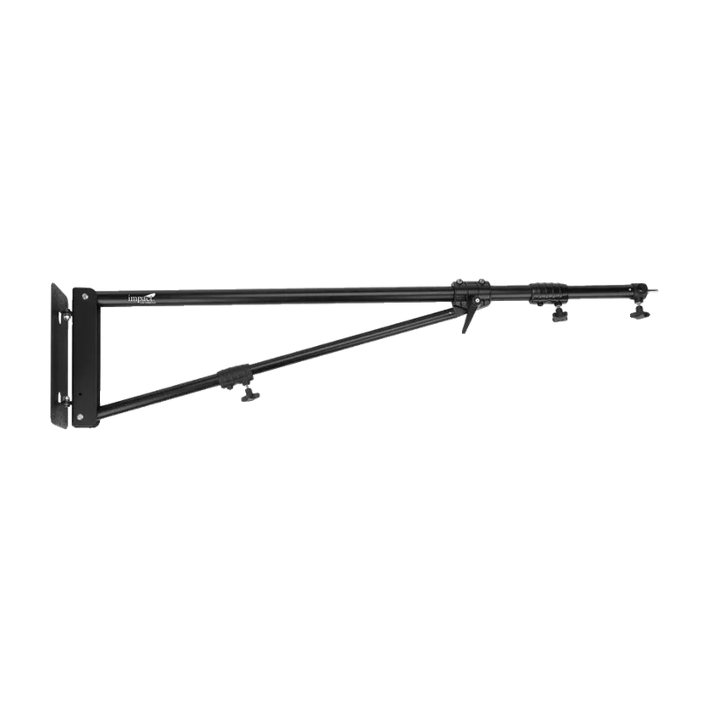 Impact 7 HD Wall Mounted Boom Arm complete setup.