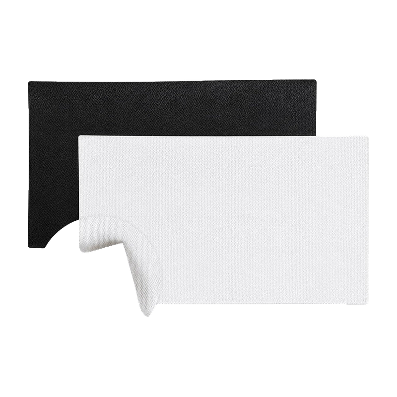 Impact Sports Impact Screen Patch Kit one black and one white adhesive patch.