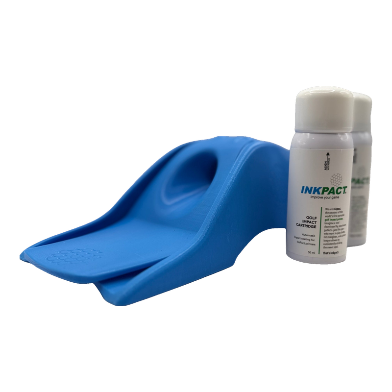 InkPact Clubface Impact Printer Starter Kit with the Printer Core and two VT cartridges.