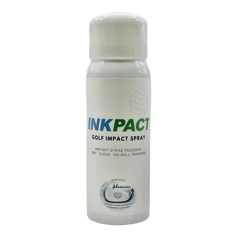 InkPact Micron golf impact spray refill can.