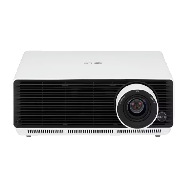 LG ProBeam BU53RG 5000 Lumen Laser 4K UHD Projector front view.