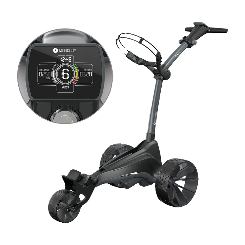 Motocaddy M1 DHC Electric Caddy, 2026 model.