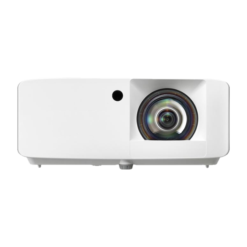 Optoma GT2000HDR 3500 Lumens 1080P Short Throw Golf Simulator Projector front view.