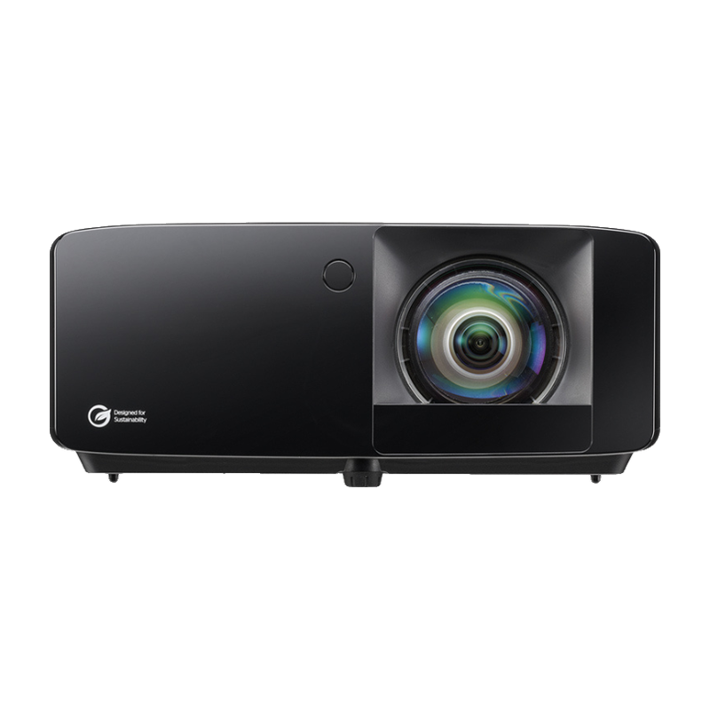 Optoma GT2400HDR 4200-Lumens 1080p Short Throw Golf Simulator Projector front view.