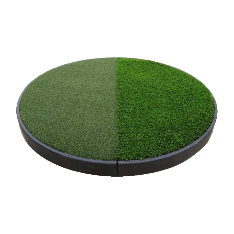 Pro Putt Systems Multi Surface Chipping Pad top view with two tone artificial turf.