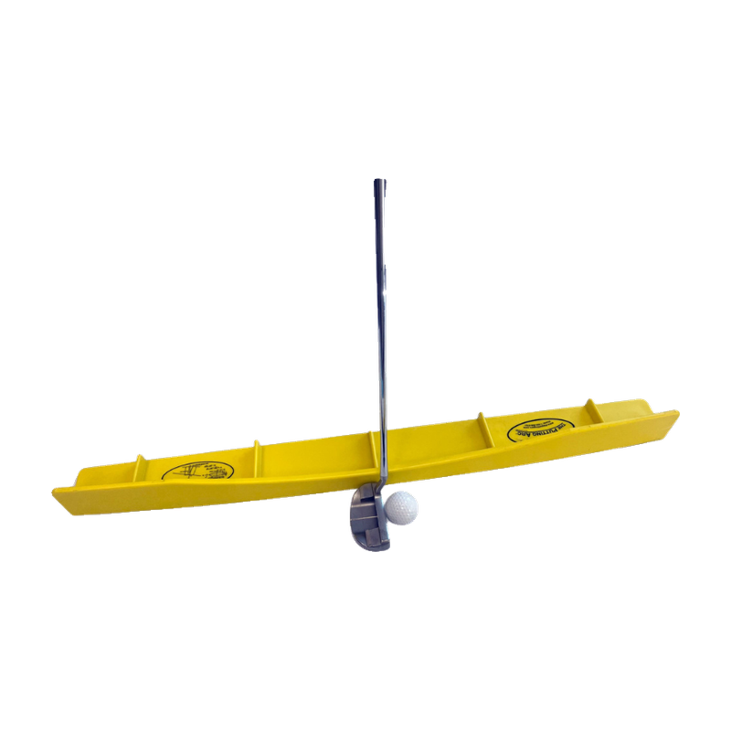 Putting Arc MSIII with putter and ball.