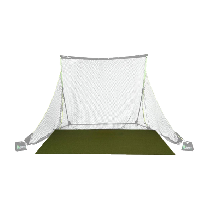 SIGPRO Turf Golf Mat with SIGPRO Golf Net.