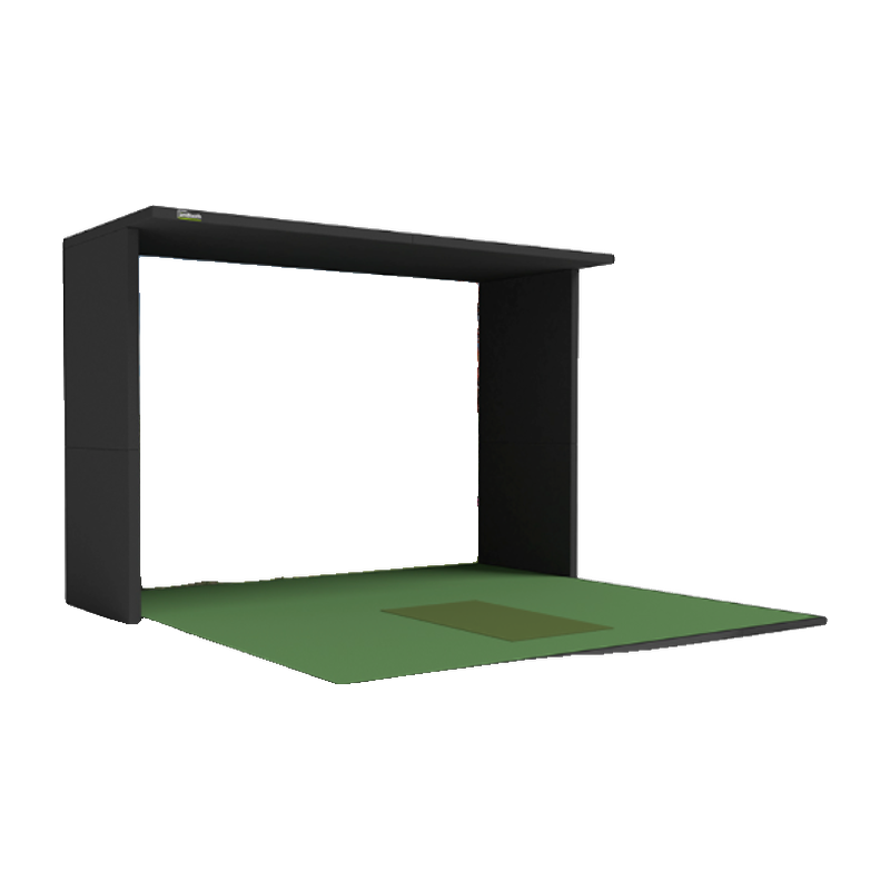 SimBooth 2 Golf Simulator Enclosure with Standard Walls.
