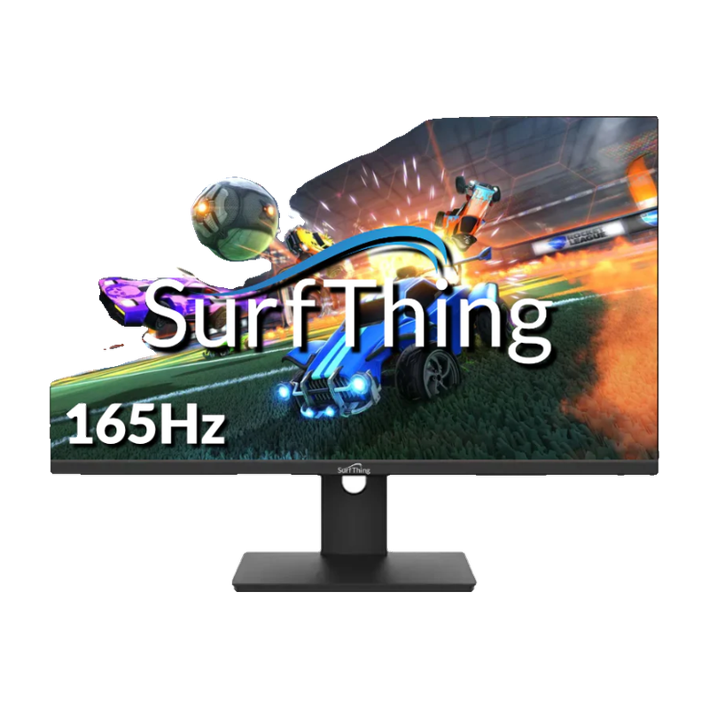 SurfThing D2424H 23.8" 1080P 165Hz High Refresh Rate Monitor front view.