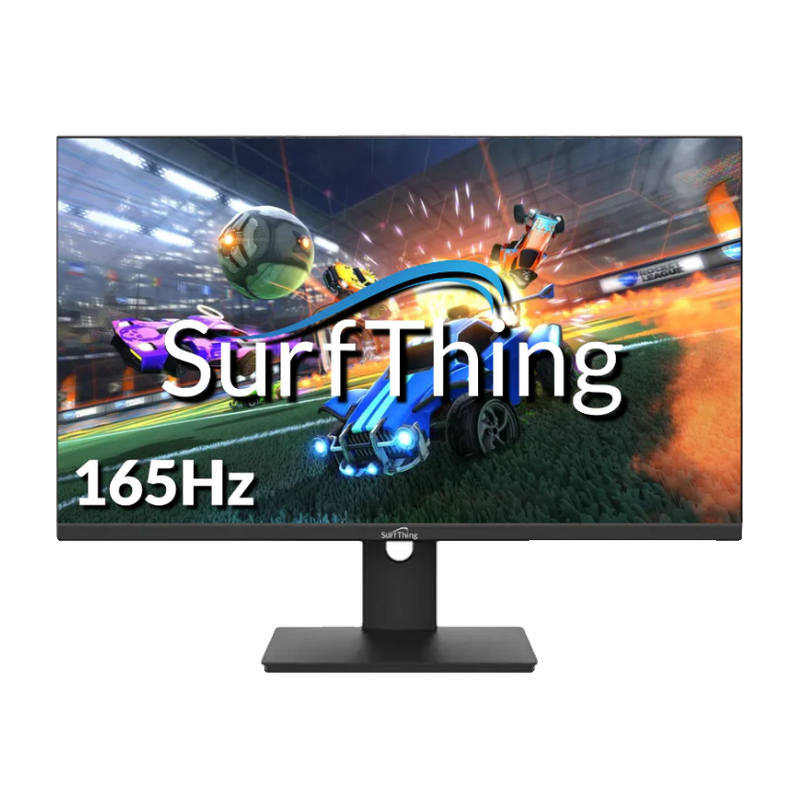 SurfThing D2424H 23.8" 1080P 165Hz High Refresh Rate Monitor front view.