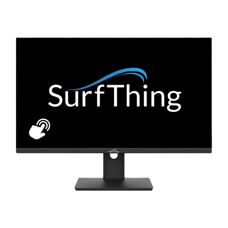 SurfThing DT2424H 23.8" 1080P 75Hz Touch Screen Monitor front view.